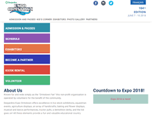 Tablet Screenshot of expoormstown.com